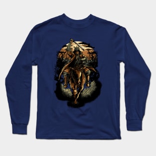 Samurai colored version Long Sleeve T-Shirt